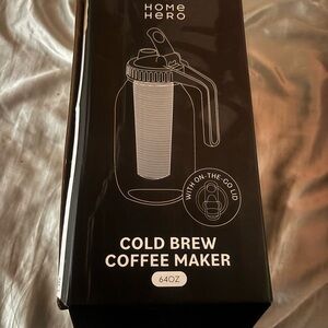 Home Hero Black Cold Brew Coffee Maker - 64oz